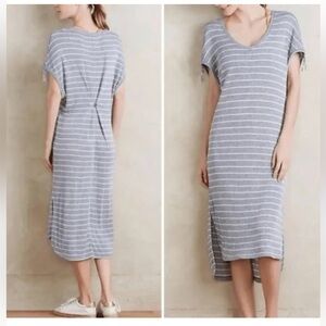 Meave from Anthropologie Gray Midi dress